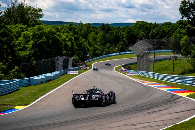 AUTO - 6 HOURS OF THE GLEN 2026 40 DELETRAZ Louis (che), TAYLOR Jordan (usa), Cadillac Wayne Taylor Racing, Cadillac V-Series.R, action during the Six Hours of the Glen 2026, 6th round of the 2026 IMSA WeatherTech SportsCar Championship, from June 26 to 28 on the Watkins Glen International in Watkins Glen, New York, United States of America - Watkins GlenUnited States  Copyright: xFabrizioxBoldonix