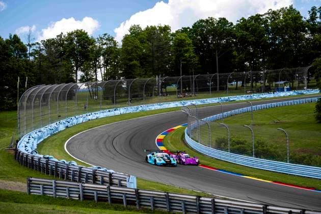 AUTO - 6 HOURS OF THE GLEN 2026 912 HARDWICK Ryan (usa), PERA Riccardo (ita), SCHURING Morris (nld), Manthey 1st Phorm, Porsche 911 GT3 R (992.2), action, 99 CAMERON Dane (usa), EDGAR Jonny (gbr), HYETT P. J. (usa), AO Racing, Oreca 07-Gibson, action during the Six Hours of the Glen 2026, 6th round of the 2026 IMSA WeatherTech SportsCar Championship, from June 26 to 28 on the Watkins Glen International in Watkins Glen, New York, United States of America - Watkins GlenUnited States  Copyright: xFabrizioxBoldonix