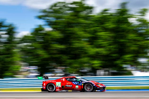 AUTO - 6 HOURS OF THE GLEN 2026 21 FUOCO Antonio (ita), MANN Simon (gbr), UDELL Alec (usa), AF Corse, Ferrari 296 GT3 Evo, action during the Six Hours of the Glen 2026, 6th round of the 2026 IMSA WeatherTech SportsCar Championship, from June 26 to 28 on the Watkins Glen International in Watkins Glen, New York, United States of America - Watkins GlenUnited States  Copyright: xFabrizioxBoldonix