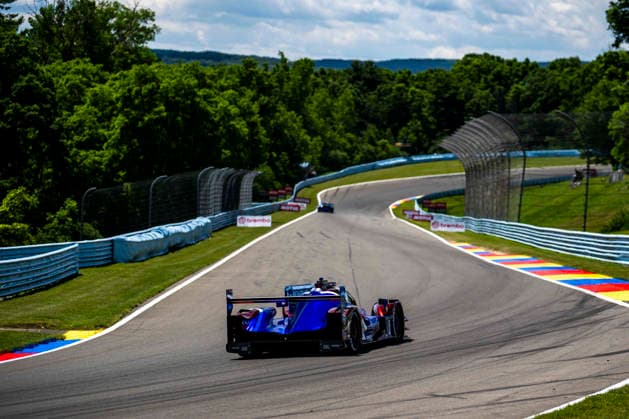 AUTO - 6 HOURS OF THE GLEN 2026 22 DI RESTA Paul (gbr), GOLDBURG Dan (usa), LINDH Rasmus (swe), United Autosports USA, Oreca 07-Gibson, action during the Six Hours of the Glen 2026, 6th round of the 2026 IMSA WeatherTech SportsCar Championship, from June 26 to 28 on the Watkins Glen International in Watkins Glen, New York, United States of America - Watkins GlenUnited States  Copyright: xFabrizioxBoldonix