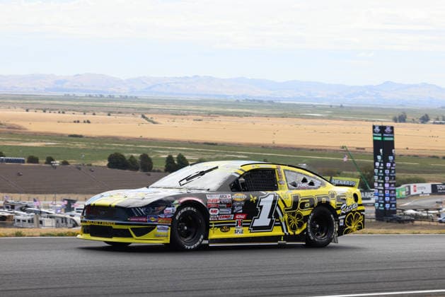 SONOMA, CA - JUNE 26: Robbie Kennealy ( 1 Jan™s Towing Ford) during practice for the ARCA Menards Series West General Tire 150 race on June 26, 2026, at Sonoma Raceway in Sonoma, CA. (Photo by Marc Sanchez Sonoma Raceway Icon Sportswire) AUTO: JUN 26 ARCA Menards Series West General Tire 150 EDITORIAL USE ONLY Icon144260626066