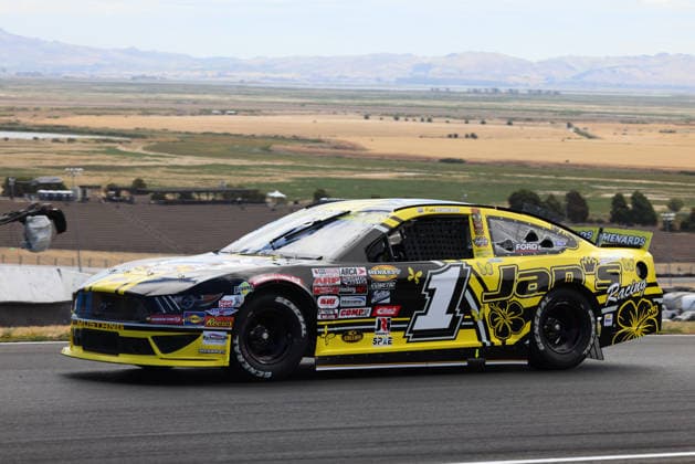 SONOMA, CA - JUNE 26: Robbie Kennealy ( 1 Jan™s Towing Ford) during practice for the ARCA Menards Series West General Tire 150 race on June 26, 2026, at Sonoma Raceway in Sonoma, CA. (Photo by Marc Sanchez Sonoma Raceway Icon Sportswire) AUTO: JUN 26 ARCA Menards Series West General Tire 150 EDITORIAL USE ONLY Icon144260626111