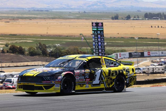 SONOMA, CA - JUNE 26: Robbie Kennealy ( 1 Jan™s Towing Ford) during practice for the ARCA Menards Series West General Tire 150 race on June 26, 2026, at Sonoma Raceway in Sonoma, CA. (Photo by Marc Sanchez Sonoma Raceway Icon Sportswire) AUTO: JUN 26 ARCA Menards Series West General Tire 150 EDITORIAL USE ONLY Icon144260626704
