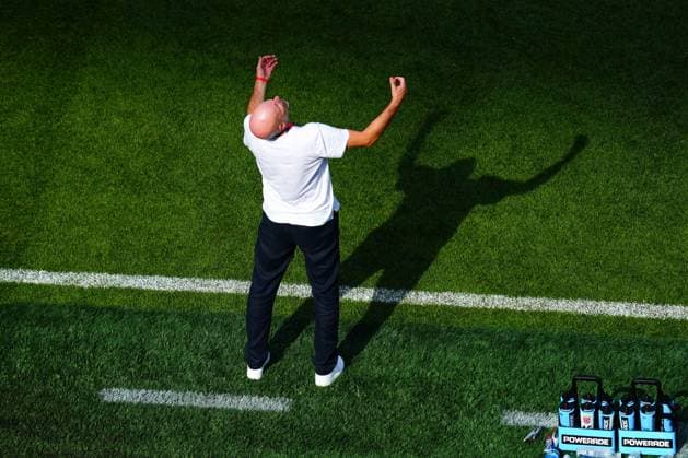 Stale Solbakken, coach of Norway reacts as France score their fourth goal Norway v France, 2026 FIFA World Cup, WM, Weltmeisterschaft, Fussball Group I, Football, Boston Stadium, Foxborough, Massachusetts, USA - 26 Jun 2026Foxborough Boston Stadium Massachusetts (MA) United States of America EDITORIAL USE ONLY No use with unauthorised audio, video, data, fixture lists, club league logos or live services. Online in-match use limited to 120 images, no video emulation. No use in betting, games or single club league player publications.  Copyright: xJavierxGarcia Shutterstockx 16964347bt