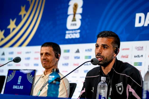 Football, 2026 FIFA World Cup, Jordan national team, press conference