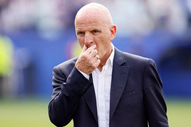 Norway v France: Group I - FIFA World Cup, WM, Weltmeisterschaft, Fussball 2026 Guy Stephan, Assistant Coach of France leaves the field after winning the FIFA World Cup 2026 Group I match between Norway and France at Boston Stadium on June 26, 2026 in Foxborough, United States. Foxborough Boston Stadium MA United States Copyright: xAllstarxPicturexLibraryxLtdx