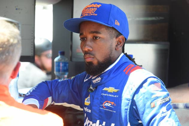 SONOMA, CA - JUNE 26: Rajah Caruth ( 88 JR Motorsports Hendrick Cars.com Chevrolet) during qualifying for the Pit Boss FoodMaxx 250 NASCAR, Motorsport, USA O™Reilly Auto Parts Series race on June 26, 2026, at Sonoma Raceway in Sonoma, CA. (Photo by Chris Williams Sonoma Raceway Icon Sportswire) AUTO: JUN 26 NASCAR O™Reilly Auto Parts Series Pit Boss FoodMaxx 250 EDITORIAL USE ONLY Icon0072606261770