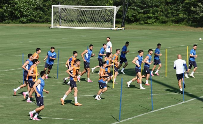 Football, 2026 FIFA World Cup, Uzbekistan national team, training