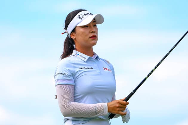 June 26, 2026, Chaska, Minnesota, United States: INA YOON prepares for a drive at hole eleven. This is the second day of the 2026 KPMG WomenÃ¢â‚¬â ¢s PGA, Golf Herren Championship at Hazeltine National Golf Course in Chaska Minnesota. 2026 KPMG WomenÃ¢â‚¬â ¢S PGA Championship - Day 2  - ZUMAt166 20260626_zsp_t166_138 Copyright: xMichaelxTurnerx