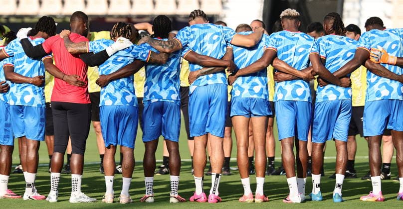 Football, 2026 FIFA World Cup, DR Congo national team, training