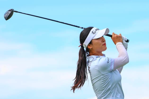 June 26, 2026, Chaska, Minnesota, United States: INA YOON drives the ball at hole eleven. This is the second day of the 2026 KPMG WomenÃ¢â‚¬â ¢s PGA, Golf Herren Championship at Hazeltine National Golf Course in Chaska Minnesota. Chaska United States - ZUMAt166 20260626_zsp_t166_136 Copyright: xMichaelxTurnerx