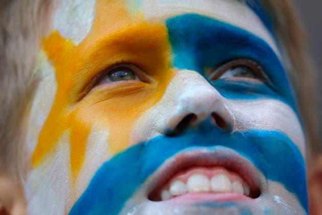 FIFA World Cup, WM, Weltmeisterschaft, Fussball 2026 - Group H - Uruguay vs Spain A fans of Uruguay looks on before the FIFA World Cup 2026 group stage match, Uruguay against Spain in Guadalajara, Mexico, 26 June 2026. GUADALAJARA Mexico  Copyright: xFRANCISCOxGUASCOx