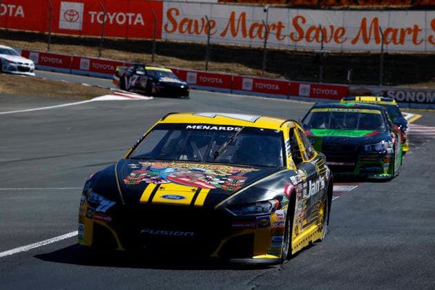 SONOMA, CA - JUNE 26: Cole Denton ( 71 Jan™s Towing Ford) racing during the General Tire 150 ARCA Menards Series West race on June 26, 2026, at Sonoma Raceway in Sonoma, CA. (Photo by Jeff Speer Sonoma Raceway Icon Sportswire) AUTO: JUN 26 ARCA Menards Series West General Tire 150 EDITORIAL USE ONLY Icon2606262030