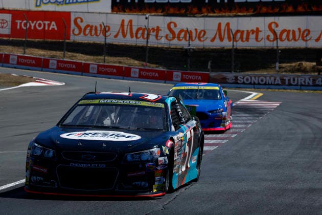 SONOMA, CA - JUNE 26: Tyler Tomassi ( 51 RBR Engineering Chevrolet) during the General Tire 150 ARCA Menards Series West race on June 26, 2026, at Sonoma Raceway in Sonoma, CA. (Photo by Jeff Speer Sonoma Raceway Icon Sportswire) AUTO: JUN 26 ARCA Menards Series West General Tire 150 EDITORIAL USE ONLY Icon2606262050