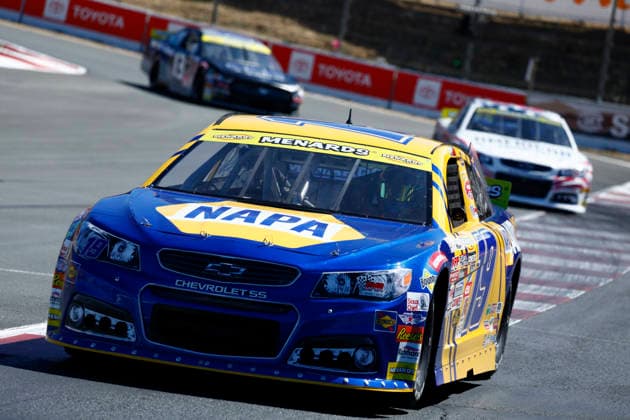 SONOMA, CA - JUNE 26: Mason Massey ( 19 NAPA Auto Care Chevrolet) during the General Tire 150 ARCA Menards Series West race on June 26, 2026, at Sonoma Raceway in Sonoma, CA. (Photo by Jeff Speer Sonoma Raceway Icon Sportswire) AUTO: JUN 26 ARCA Menards Series West General Tire 150 EDITORIAL USE ONLY Icon2606262095