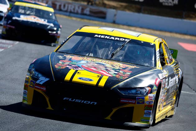 SONOMA, CA - JUNE 26: Cole Denton ( 71 Jan™s Towing Ford) during the General Tire 150 ARCA Menards Series West race on June 26, 2026, at Sonoma Raceway in Sonoma, CA. (Photo by Jeff Speer Sonoma Raceway Icon Sportswire) AUTO: JUN 26 ARCA Menards Series West General Tire 150 EDITORIAL USE ONLY Icon2606262112