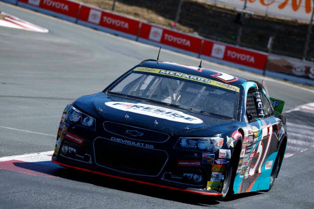 SONOMA, CA - JUNE 26: Tyler Tomassi ( 51 RBR Engineering Chevrolet) during the General Tire 150 ARCA Menards Series West race on June 26, 2026, at Sonoma Raceway in Sonoma, CA. (Photo by Jeff Speer Sonoma Raceway Icon Sportswire) AUTO: JUN 26 ARCA Menards Series West General Tire 150 EDITORIAL USE ONLY Icon2606262128