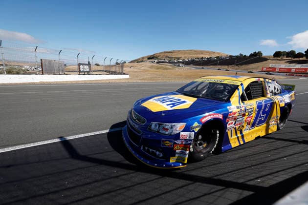 SONOMA, CA - JUNE 26: Mason Massey ( 19 NAPA Auto Care Chevrolet) during the General Tire 150 ARCA Menards Series West race on June 26, 2026, at Sonoma Raceway in Sonoma, CA. (Photo by Jeff Speer Sonoma Raceway Icon Sportswire) AUTO: JUN 26 ARCA Menards Series West General Tire 150 EDITORIAL USE ONLY Icon2606262896