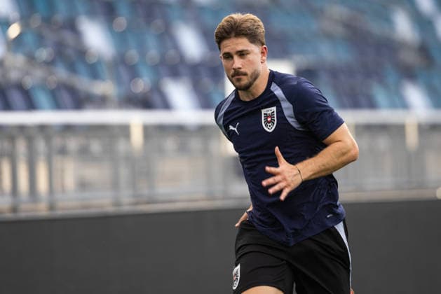 SOCCER - FIFA World Cup, WM, Weltmeisterschaft, Fussball 2026 KANSAS CITY,KANSAS,USA,26.JUN.26 - SOCCER - FIFA World Cup 2026, group stage, Algeria vs Austria, preview, training team AUT. Image shows Romano Schmid (AUT).  GEPAxpictures xArminxRauthner