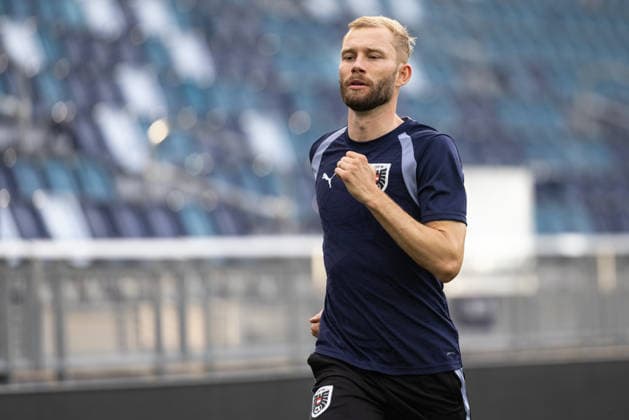 SOCCER - FIFA World Cup, WM, Weltmeisterschaft, Fussball 2026 KANSAS CITY,KANSAS,USA,26.JUN.26 - SOCCER - FIFA World Cup 2026, group stage, Algeria vs Austria, preview, training team AUT. Image shows Konrad Laimer (AUT).  GEPAxpictures xArminxRauthner