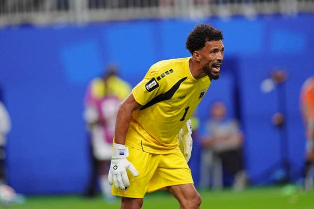 Cape Verde v Saudi Arabia - FIFA World Cup, WM, Weltmeisterschaft, Fussball 2026 - Group H HOUSTON, USA - JUNE 26: Vozinha Dias (1) of Cape Verde in action during the FIFA World Cup 2026 Group H match between Cape Verde and Saudi Arabia at Houston Stadium on June 26, 2026 in Houston, Texas. Hakan Akgun Anadolu Texas United States. Editorial use only. Please get in touch for any other usage.  Copyright: x2026xAnadoluxHakanxAkgunx