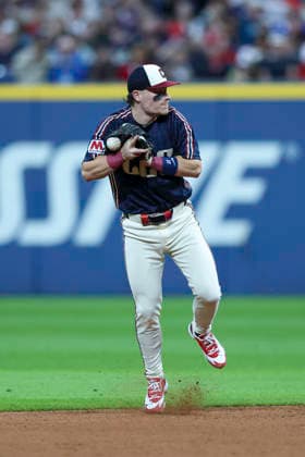 June 26, 2026: Cleveland Guardians second baseman Travis Bazzana (37) loses the ball from his mitt in an attempt to make a double play during the seventh inning of the Major League Baseball game between the Seattle Mariners and Cleveland Guardians at Progressive Field in Cleveland, Ohio. CSM MLB, Baseball Herren, USA 2026: Mariners Vs Guardians JUN 26  - ZUMAc04_ 20260626_zma_c04_251 Copyright: xBrianxFisherx
