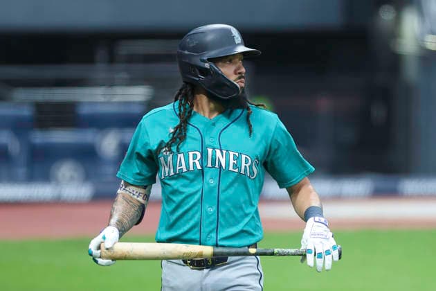 June 26, 2026: Seattle Mariners third baseman J.P. Crawford (3) walks off the field after a called third strike during the fifth inning of the Major League Baseball game between the Seattle Mariners and Cleveland Guardians at Progressive Field in Cleveland, Ohio. CSM MLB, Baseball Herren, USA 2026: Mariners Vs Guardians JUN 26  - ZUMAc04_ 20260626_zma_c04_254 Copyright: xBrianxFisherx