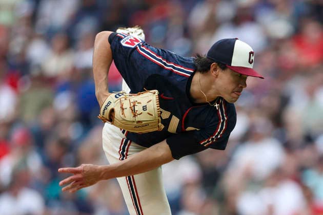 June 26, 2026: Cleveland Guardians pitcher Joey Cantillo (54) throws a pitch during the first inning of the Major League Baseball game between the Seattle Mariners and Cleveland Guardians at Progressive Field in Cleveland, Ohio. CSM MLB, Baseball Herren, USA 2026: Mariners Vs Guardians JUN 26  - ZUMAc04_ 20260626_zma_c04_257 Copyright: xBrianxFisherx
