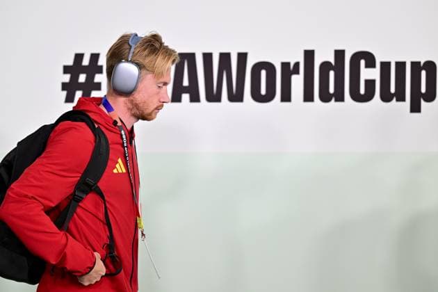 Belgium s Kevin De Bruyne pictured ahead of a soccer game between Belgian national team, Nationalteam Red Devils and New Zealand, on Friday 26 June 2026, at the BC Place Vancouver stadium in Vancouver, Canada, the third game in the group stage of the FIFA World Cup, WM, Weltmeisterschaft, Fussball 2026. The Diables Rouges - Rode Duivels were drawn into Group G. DIRKxWAEM  x179489184x