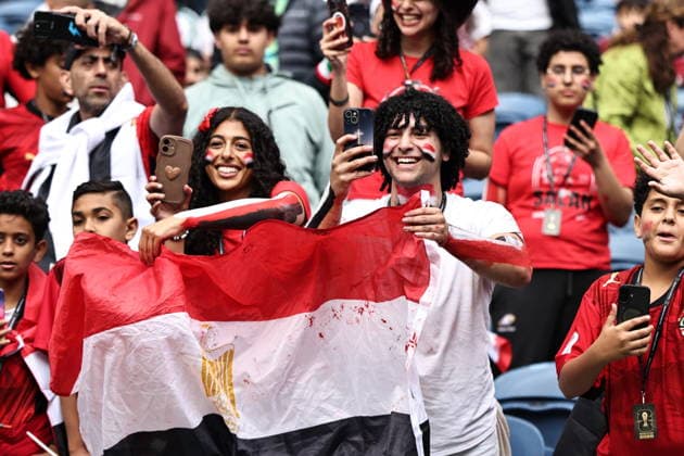 Egypt v Iran - FIFA World Cup, WM, Weltmeisterschaft, Fussball 2026 - Group G SEATTLE, USA - JUNE 26: Fans follow the 2026 FIFA World Cup First Stage Group G match between Egypt and IR Iran at Lumen Field (Seattle Stadium) in Seattle, Washington, United States on June 26, 2026. Samah Zidan Anadolu Seattle United States. Editorial use only. Please get in touch for any other usage.  Copyright: x2026xAnadoluxSamahxZidanx