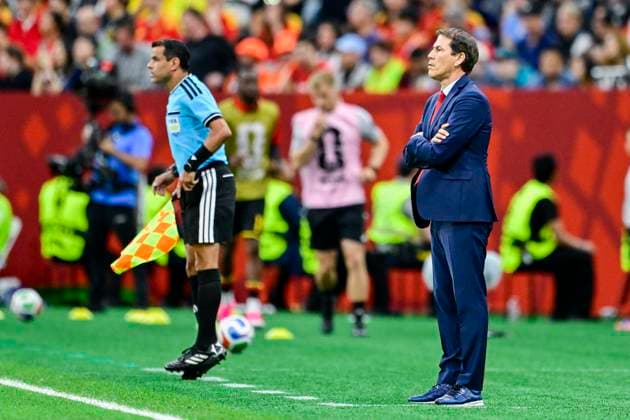 New Zealand vs Belgium - FIFA World Cup, WM, Weltmeisterschaft, Fussball 2026 VANCOUVER, CANADA - JUNE 26 : Garcia Rudi head coach of Belgium during the FIFA World Cup 2026 Group G match between New Zealand and Belgium at the BC Place Stadium on June 26, 2026 in Vancouver, Canada, 26 06 2026 Vancouver Canada  Copyright: xJanxDexMeuleneirx