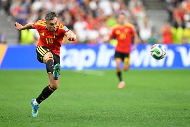 New Zealand vs Belgium - FIFA World Cup, WM, Weltmeisterschaft, Fussball 2026 oVANCOUVER, CANADA - JUNE 26 : Trossard Leandro forward of Belgium in action during the FIFA World Cup 2026 Group G match between New Zealand and Belgium at the BC Place Stadium on June 26, 2026 in Vancouver, Canada, 26 06 2026 Vancouver Canada  Copyright: xNicoxVereeckenx