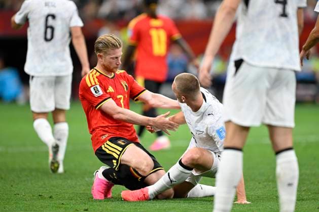 New Zealand vs Belgium - FIFA World Cup, WM, Weltmeisterschaft, Fussball 2026 VANCOUVER, CANADA - JUNE 26 : De Bruyne Kevin forward of Belgium during the FIFA World Cup 2026 Group G match between New Zealand and Belgium at the BC Place Stadium on June 26, 2026 in Vancouver, Canada, 26 06 2026 Vancouver Canada  Copyright: xNicoxVereeckenx