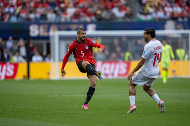 Egypt v Iran - FIFA World Cup, WM, Weltmeisterschaft, Fussball 2026 - Group G SEATTLE, USA - JUNE 26: Ramy Rabia (5) of Egypt in action during the 2026 FIFA World Cup First Stage Group G match between Egypt and IR Iran at Lumen Field (Seattle Stadium) in Seattle, Washington, United States on June 26, 2026. Samah Zidan Anadolu Washington United States. Editorial use only. Please get in touch for any other usage.  Copyright: x2026xAnadoluxSamahxZidanx
