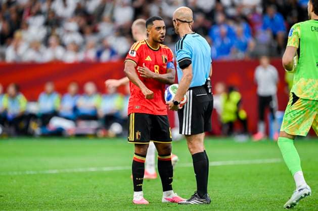 New Zealand vs Belgium - FIFA World Cup, WM, Weltmeisterschaft, Fussball 2026 VANCOUVER, CANADA - JUNE 26 : Tielemans Youri midfielder of Belgium during the FIFA World Cup 2026 Group G match between New Zealand and Belgium at the BC Place Stadium on June 26, 2026 in Vancouver, Canada, 26 06 2026 Vancouver Canada  Copyright: xNicoxVereeckenx