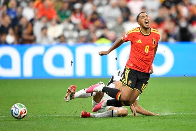 New Zealand vs Belgium - FIFA World Cup, WM, Weltmeisterschaft, Fussball 2026 VANCOUVER, CANADA - JUNE 26 : Tielemans Youri midfielder of Belgium in action during the FIFA World Cup 2026 Group G match between New Zealand and Belgium at the BC Place Stadium on June 26, 2026 in Vancouver, Canada, 26 06 2026 Vancouver Canada  Copyright: xNicoxVereeckenx