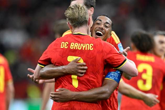 New Zealand vs Belgium - FIFA World Cup, WM, Weltmeisterschaft, Fussball 2026 VANCOUVER, CANADA - JUNE 26 : De Bruyne Kevin forward of Belgium celebrating scoring a goal (3-0) during the FIFA World Cup 2026 Group G match between New Zealand and Belgium at the BC Place Stadium on June 26, 2026 in Vancouver, Canada, 26 06 2026 Vancouver Canada  Copyright: xNicoxVereeckenx