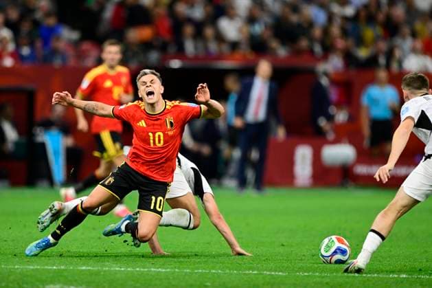 New Zealand vs Belgium - FIFA World Cup, WM, Weltmeisterschaft, Fussball 2026 VANCOUVER, CANADA - JUNE 26 : Trossard Leandro forward of Belgium in action during the FIFA World Cup 2026 Group G match between New Zealand and Belgium at the BC Place Stadium on June 26, 2026 in Vancouver, Canada, 26 06 2026 Vancouver Canada  Copyright: xJanxDexMeuleneirx