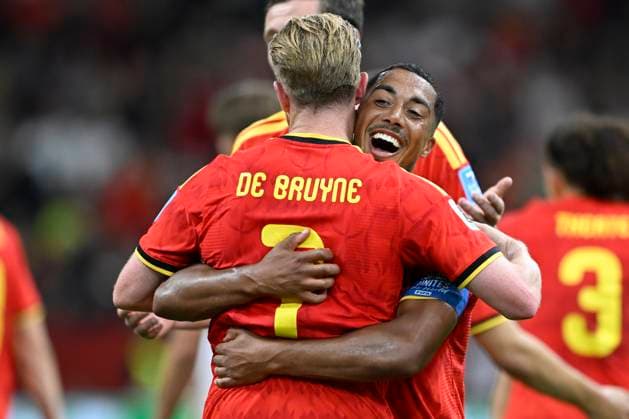 New Zealand vs Belgium - FIFA World Cup, WM, Weltmeisterschaft, Fussball 2026 VANCOUVER, CANADA - JUNE 26 : De Bruyne Kevin forward of Belgium celebrating scoring a goal (3-0) during the FIFA World Cup 2026 Group G match between New Zealand and Belgium at the BC Place Stadium on June 26, 2026 in Vancouver, Canada, 26 06 2026 Vancouver Canada  Copyright: xNicoxVereeckenx