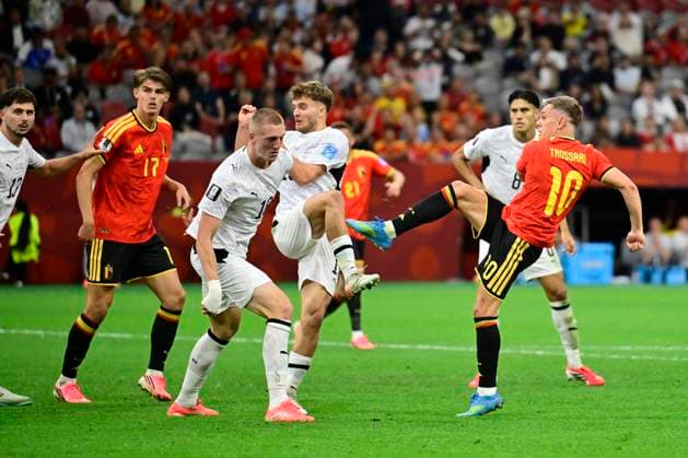 New Zealand vs Belgium - FIFA World Cup, WM, Weltmeisterschaft, Fussball 2026 VANCOUVER, CANADA - JUNE 26 : Trossard Leandro forward of Belgium in action during the FIFA World Cup 2026 Group G match between New Zealand and Belgium at the BC Place Stadium on June 26, 2026 in Vancouver, Canada, 26 06 2026 Vancouver Canada  Copyright: xJanxDexMeuleneirx