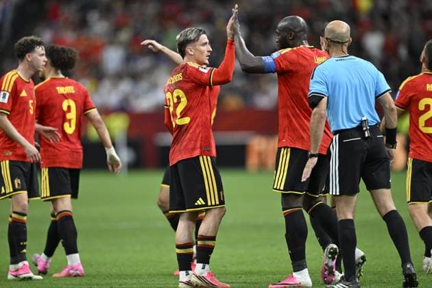 New Zealand vs Belgium - FIFA World Cup, WM, Weltmeisterschaft, Fussball 2026 VANCOUVER, CANADA - JUNE 26 : Saelemaekers Alexis midfielder of Belgium during the FIFA World Cup 2026 Group G match between New Zealand and Belgium at the BC Place Stadium on June 26, 2026 in Vancouver, Canada, 26 06 2026 Vancouver Canada  Copyright: xNicoxVereeckenx