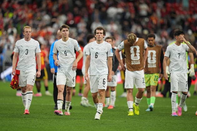 New Zealand v Belgium - FIFA World Cup, WM, Weltmeisterschaft, Fussball 2026 - Group G VANCOUVER, CANADA - JUNE 26: Players of New Zealand greet the fans after the 2026 FIFA World Cup First Stage Group G match between New Zealand and Belgium at BC Place (Vancouver Stadium) in Vancouver, British Columbia, Canada on June 26, 2026. Ercin Erturk Anadolu British Columbia Canada. Editorial use only. Please get in touch for any other usage.  Copyright: x2026xAnadoluxErcinxErturkx