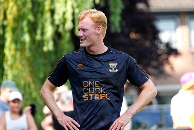Club Friendly: SV Terwolde v Go Ahead Eagles Terwolde - Julius Dirksen of Go Ahead Eagles before the first friendly of the 2026 2027 season. The match is set between SV Terwolde and Go Ahead Eagles at Sportpark De Woldermarck on 27 June 2026 in Terwolde, The Netherlands. (VK Sportphoto Carlo Bruil) Copyright: xCarloxBruilx