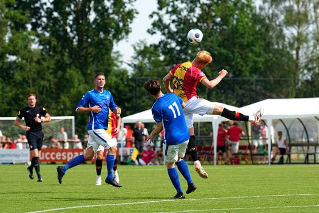 Club Friendly: SV Terwolde v Go Ahead Eagles Terwolde - Julius Dirksen of Go Ahead Eagles during the first friendly of the 2026 2027 season. The match is set between SV Terwolde and Go Ahead Eagles at Sportpark De Woldermarck on 27 June 2026 in Terwolde, The Netherlands. (VK Sportphoto Carlo Bruil) Copyright: xCarloxBruilx