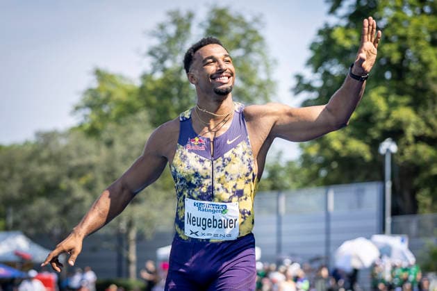 RATINGEN, GERMANY - JUNE 27, 2026 : Leo Neugebauer (GER Germany) competing during the Multisport Event at Stadion Ratingen on June 27, 2026 in Ratingen, Germany. Nordrhein-Westfalen Germany Copyright: xLeahxKohringx
