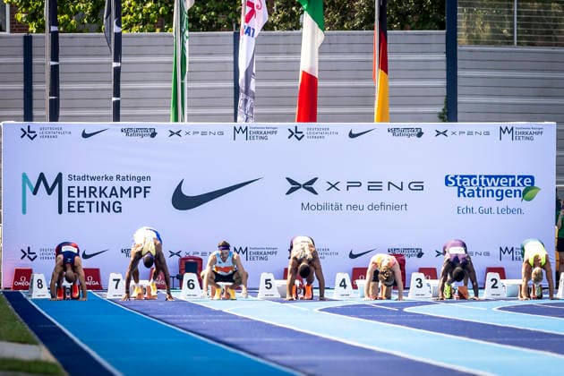 RATINGEN, GERMANY - JUNE 27, 2026 : Leo Neugebauer (GER Germany) competing during the Multisport Event at Stadion Ratingen on June 27, 2026 in Ratingen, Germany. Nordrhein-Westfalen Germany Copyright: xLeahxKohringx