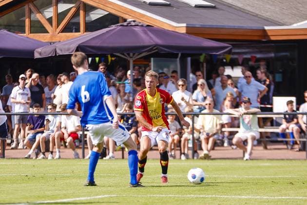 TERWOLDE , 27-06-2026 , Sportpark De Woldermarck , season 2026 2027 , Dutch Eredivisie football . friendly match between SV Terwolde and Go Ahead Eagles, GA Eagles player Mathis Suray Terwolde - Go Ahead Eagles (friendly)  x204682625x Copyright: