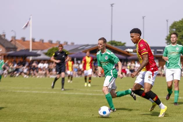 TERWOLDE , 27-06-2026 , Sportpark De Woldermarck , season 2026 2027 , Dutch Eredivisie football . friendly match between SV Terwolde and Go Ahead Eagles, GA Eagles player Richonell Margaret Terwolde - Go Ahead Eagles (friendly)  x204682633x Copyright: