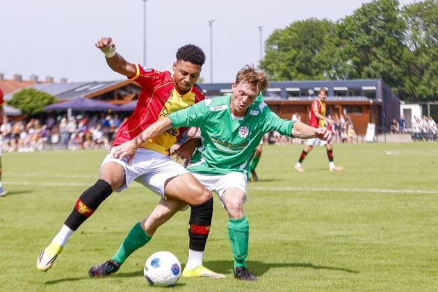 TERWOLDE , 27-06-2026 , Sportpark De Woldermarck , season 2026 2027 , Dutch Eredivisie football . friendly match between SV Terwolde and Go Ahead Eagles, GA Eagles player Richonell Margaret Terwolde - Go Ahead Eagles (friendly)  x204682634x Copyright: