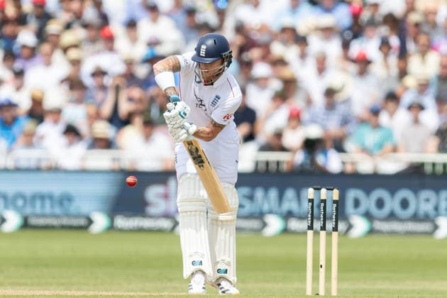 England v New Zealand, International Test Match 2026 England Men Ben Stokes (c) batting during the 3rd day of 3rd Rotheseay Test Match between England and New Zealand at Trent Bridge, Nottingham, UK on 27 June 2026. Nottingham Trent Bridge Nottinghamshire UK Editorial use only , Copyright: xManjitxNarotrax PSI-24440-0027